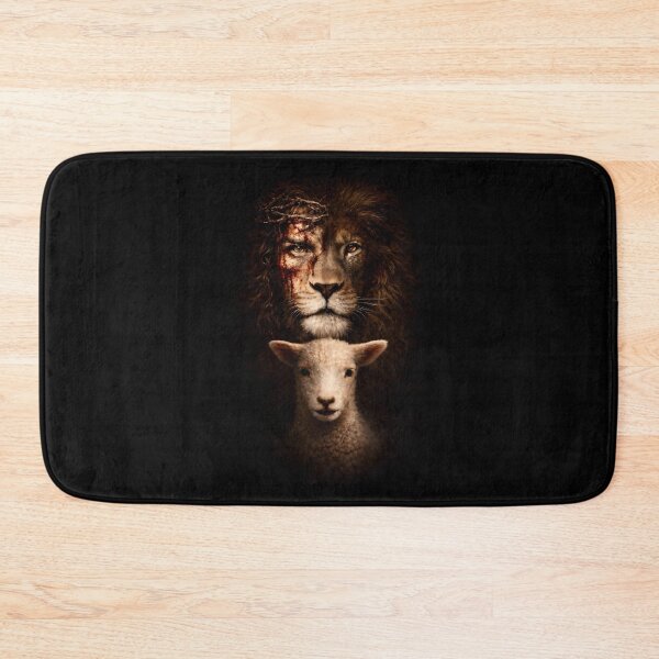 Item preview, Lion and the Lamb  designed and sold by GoldenSBeliever.