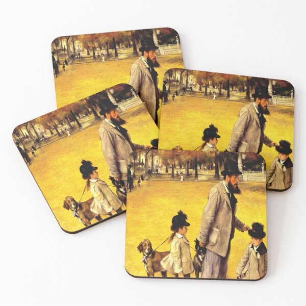 Item preview, Place de la Concorde - Viscount Lepic and His Daughters Amidst the Bustle of Parisian Life  designed and sold by artdesignsnow.