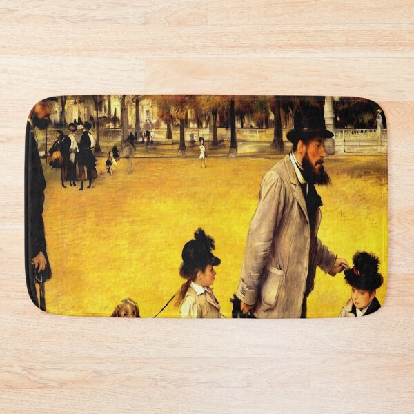 Item preview, Place de la Concorde - Viscount Lepic and His Daughters Amidst the Bustle of Parisian Life  designed and sold by artdesignsnow.