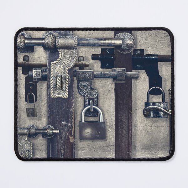 Item preview, Door Lock Collage designed and sold by Dreamscape Eclectic .