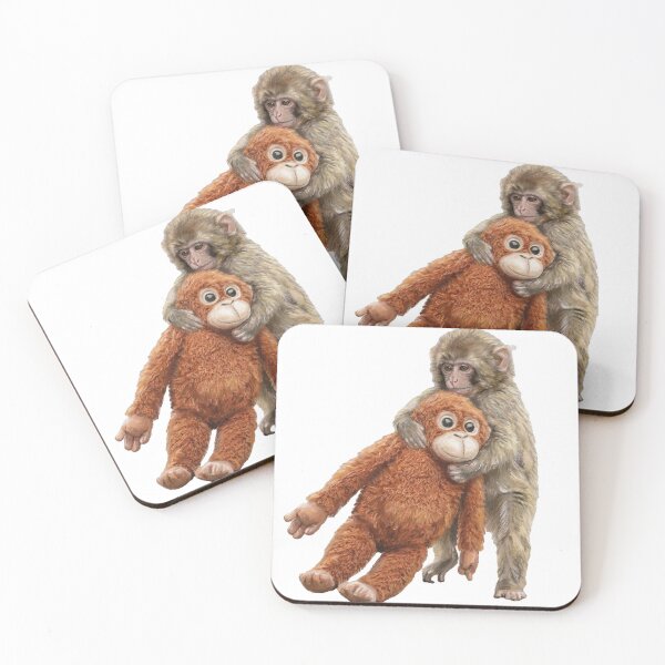 Item preview, "Punch" the Abandoned Baby Monkey designed and sold by brkvdesign.
