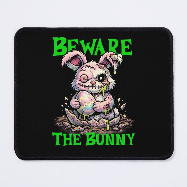 Item preview, Beware The Bunny – Horror Easter Zombie Bunny Creepy Easter Rabbit Design designed and sold by RomeoSketches.