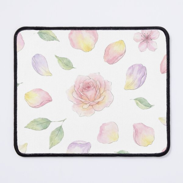 Item preview, Falling Sakura Petals & Spring Leaves - Soft Watercolor Floral Confetti Illustration designed and sold by StickrSupply.