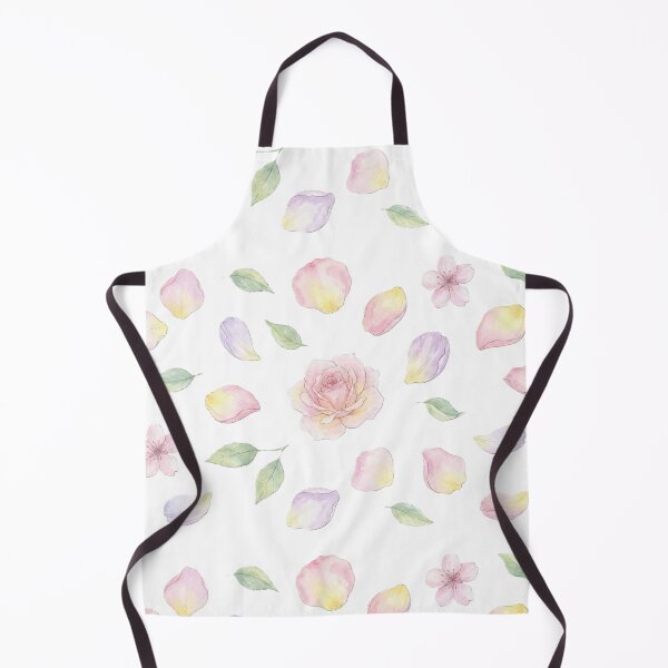 Item preview, Falling Sakura Petals & Spring Leaves - Soft Watercolor Floral Confetti Illustration designed and sold by StickrSupply.