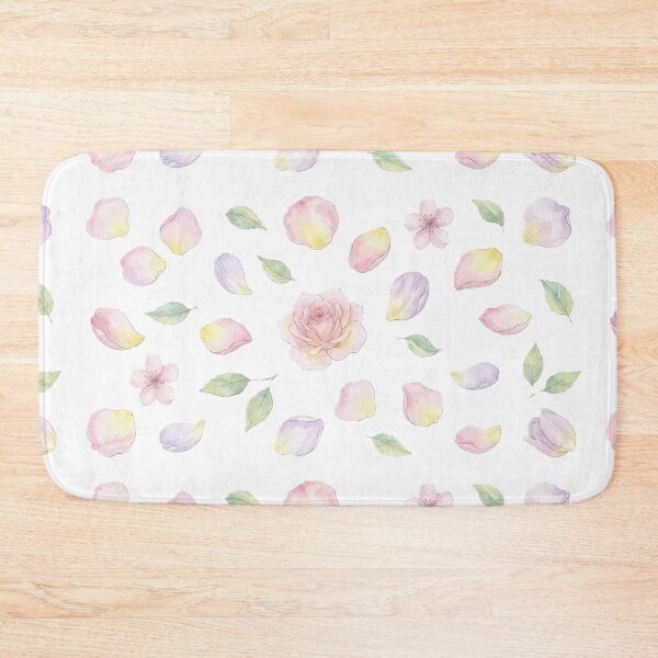 Item preview, Falling Sakura Petals & Spring Leaves - Soft Watercolor Floral Confetti Illustration designed and sold by StickrSupply.