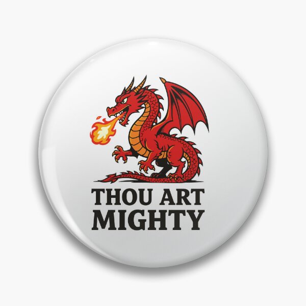 Item preview, Thou Art Mighty Red Dragon With Fire Breath designed and sold by taiche.