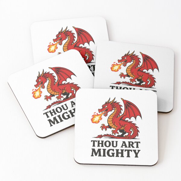 Item preview, Thou Art Mighty Red Dragon With Fire Breath designed and sold by taiche.