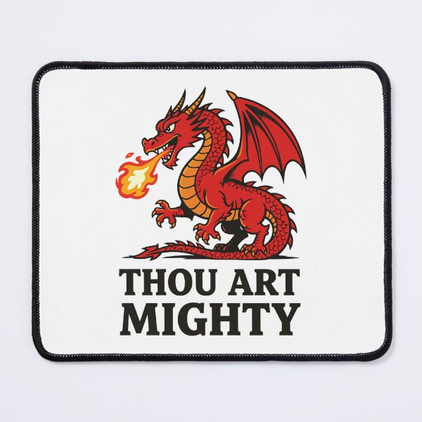 Item preview, Thou Art Mighty Red Dragon With Fire Breath designed and sold by taiche.