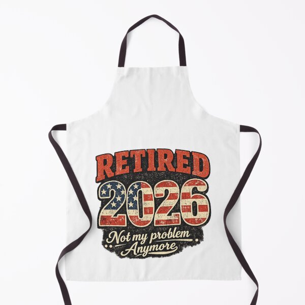 Item preview, Retired 2026 – Not My Problem Anymore Funny Retirement designed and sold by Pawsome Quotes.