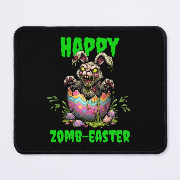 Item preview, Happy Zomb-Easter – Zombie Bunny Horror Easter Graphic Creepy Easter Bunny Design designed and sold by RomeoSketches.