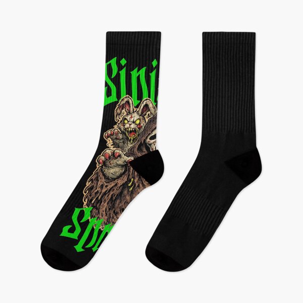 Artikelvorschau, Unheilvoller Frühling – Zombie-Hasen-Horror-Oster-Grusel-Gothic-Hasen-Design entworfen und verkauft von RomeoSketches.