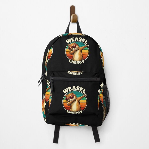 Item preview, Weasel Energy – Funny Retro Dabbing Weasel designed and sold by Pawsome Quotes.