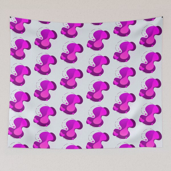 Item preview, Purple and Pink Geometric Art designed and sold by CharlottePlaceArt.