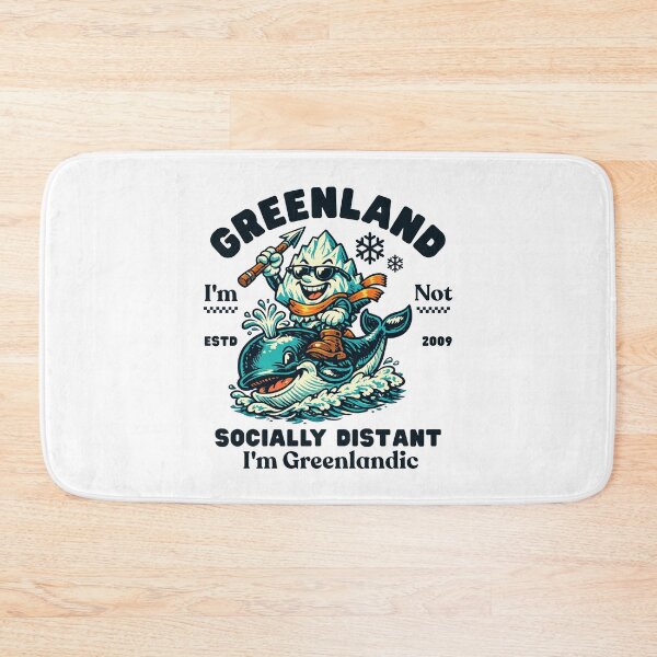 Item preview, Greenland : socially distant, I'm Greenlandic designed and sold by Peerless-Prime.