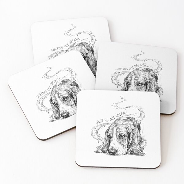Item preview, The Dream Sniffer - Basset Hound Dog designed and sold by bapupa.