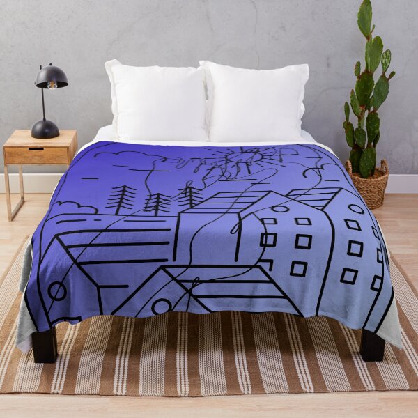 Item preview, Urban Dream - One Line Art Portrait & Cityscape designed and sold by Kanniax.