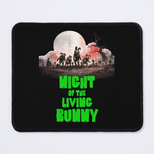 Item preview, Night of the Living Bunny – Zombie Easter Horror Parody Creepy Bunny Design designed and sold by RomeoSketches.