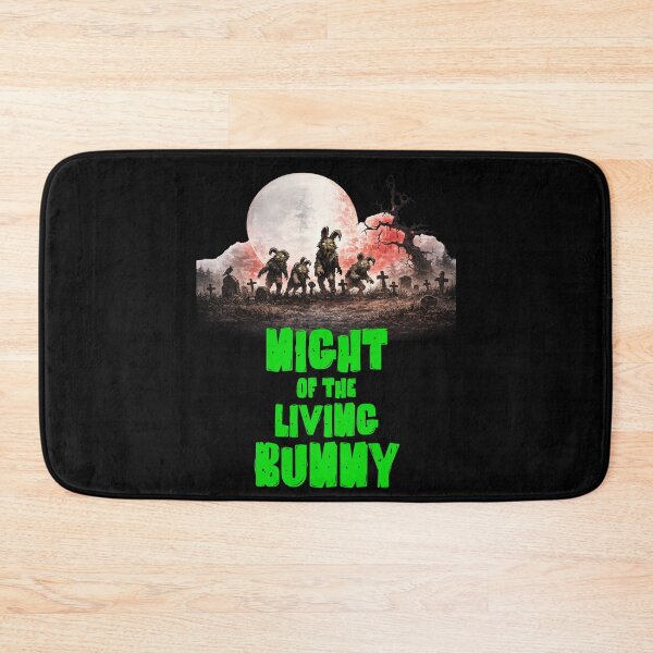 Item preview, Night of the Living Bunny – Zombie Easter Horror Parody Creepy Bunny Design designed and sold by RomeoSketches.
