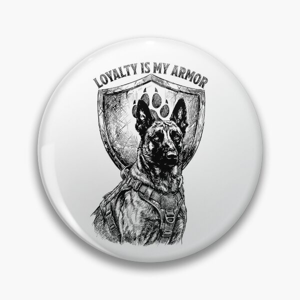 Item preview, K9 Shield - Belgian Malinois Dog designed and sold by bapupa.