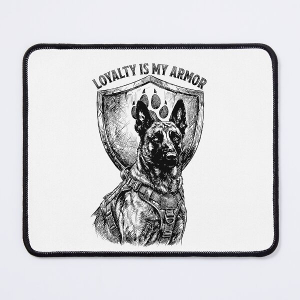 Item preview, K9 Shield - Belgian Malinois Dog designed and sold by bapupa.