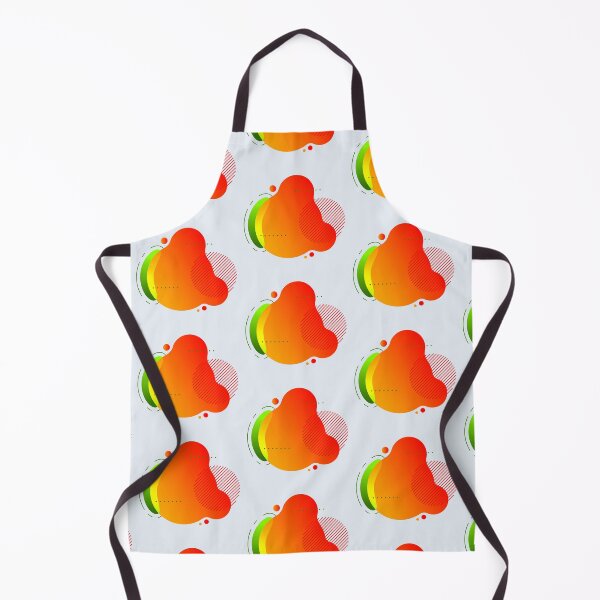 Item preview, Orange and Green Geometric Art designed and sold by CharlottePlaceArt.