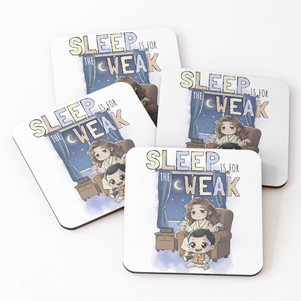Item preview, Sleep Is For The Weak Funny 3am Baby Night Shift designed and sold by Weirdolight.