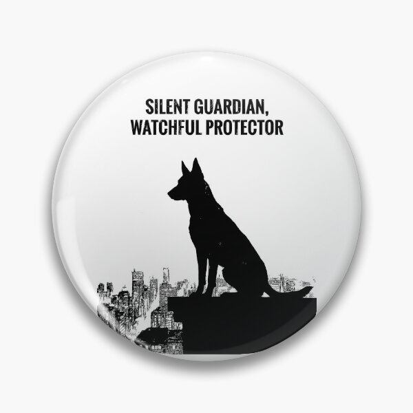 Item preview, Vigilant Shadow - Belgian Malinois Dog designed and sold by bapupa.