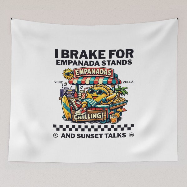 Item preview, Venezuela : I brake for empanada stands and sunset talks designed and sold by Peerless-Prime.