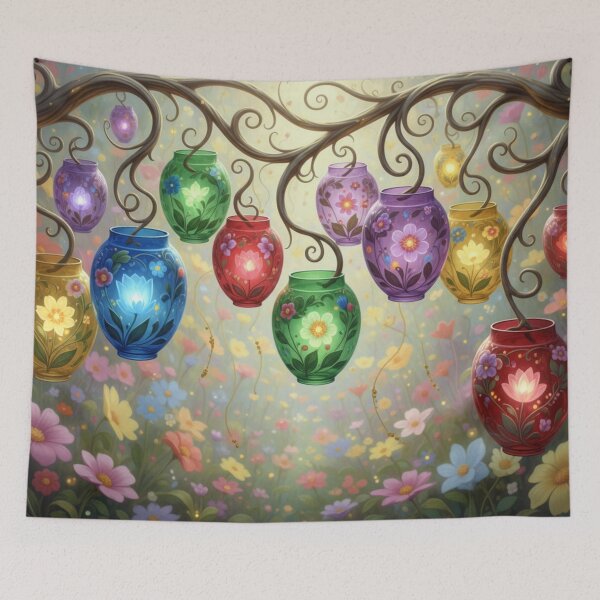 Item preview, Floating lantern poetry designed and sold by Sigtrix.