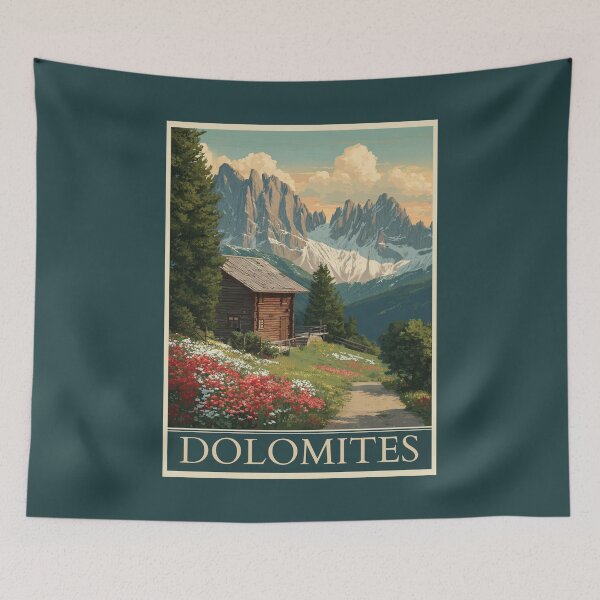 Aperçu de l'œuvre Dolomites - Italie créée et vendue par GoodOldVintage.