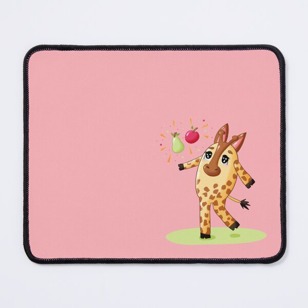 Item preview, Apple and pear... I love them - Lina the Giraffe designed and sold by GribouillStreet.