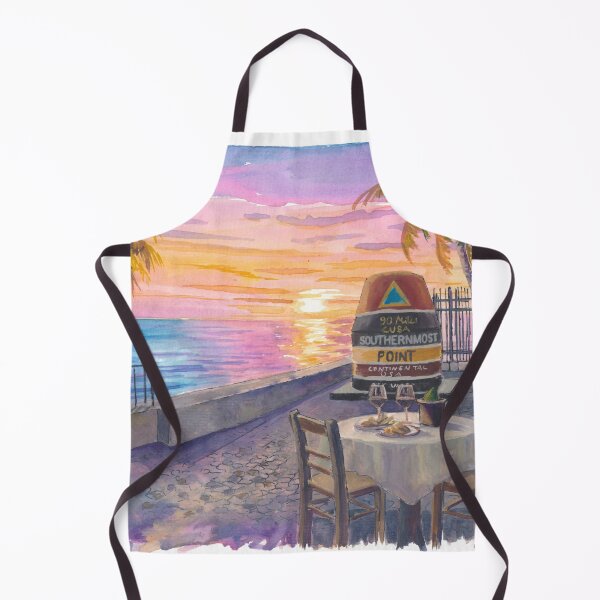 Item preview, Romantic Dinner for Two at Southernmost Point Key West Sunset designed and sold by artshop77.