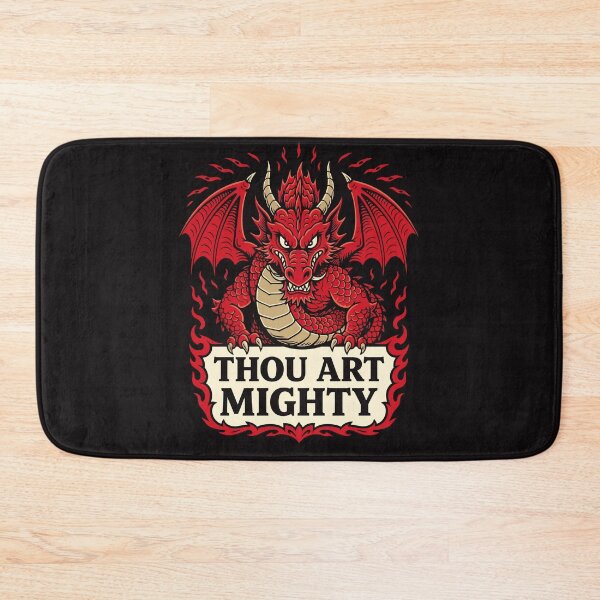 Item preview, Thou Art Mighty Red Dragon Proclamation designed and sold by taiche.