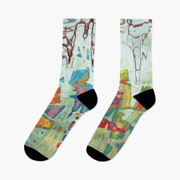 Item preview, Flowing colors, broken shapes designed and sold by Sigtrix.