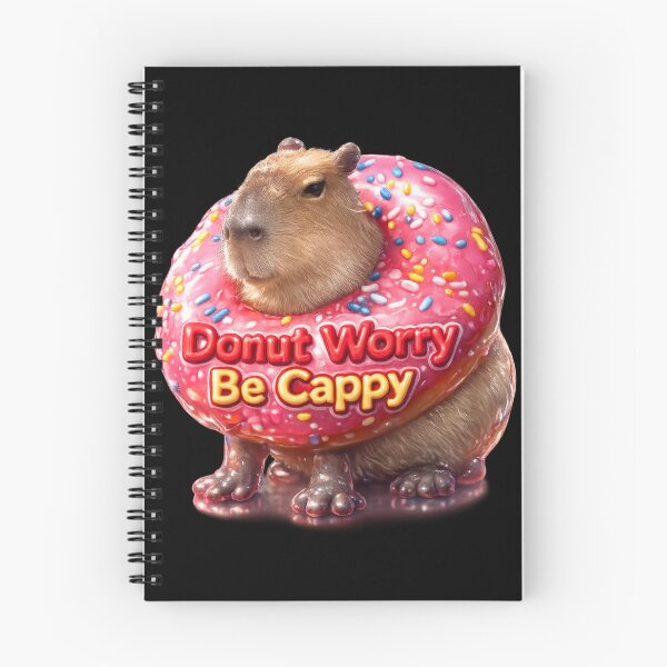 Item preview, Donut Worry Be Cappy- Don't Worry Be Cappy designed and sold by The Art by Rossouw.
