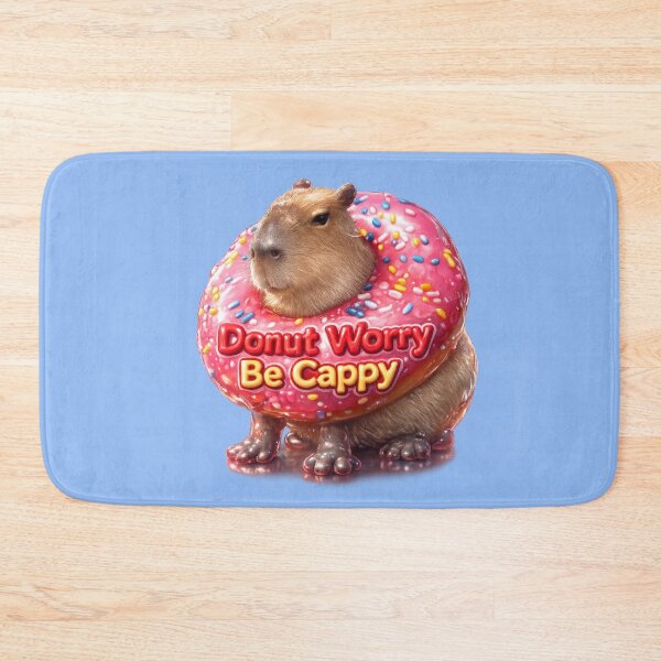 Item preview, Donut Worry Be Cappy- Don't Worry Be Cappy designed and sold by The Art by Rossouw.