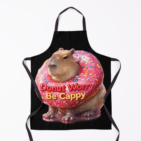 Item preview, Donut Worry Be Cappy- Don't Worry Be Cappy designed and sold by The Art by Rossouw.