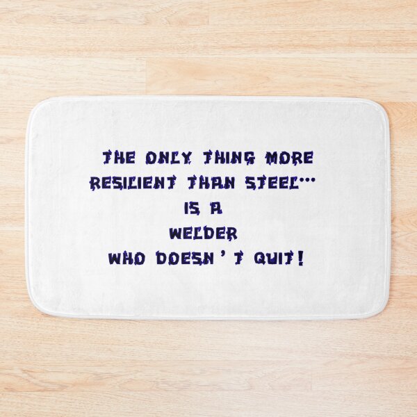 Item preview, Resilient Welder – Stronger Than Steel Shirt designed and sold by IronMade Apparel.
