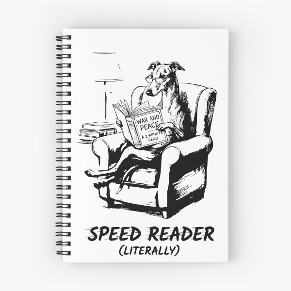 Artikelvorschau, Der Schnellleser – Greyhound entworfen und verkauft von bapupa.