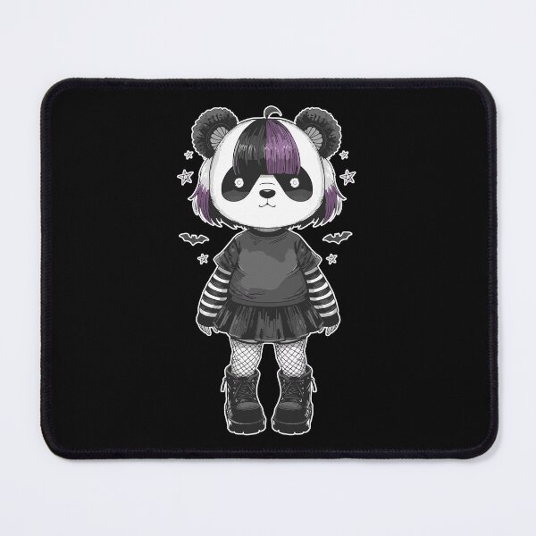 Item preview, goth panda designed and sold by lotsagoth.