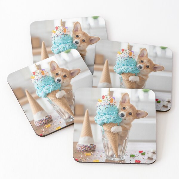 Artikelvorschau, Süßer Corgi-Eiscreme-Traum entworfen und verkauft von toppopin.
