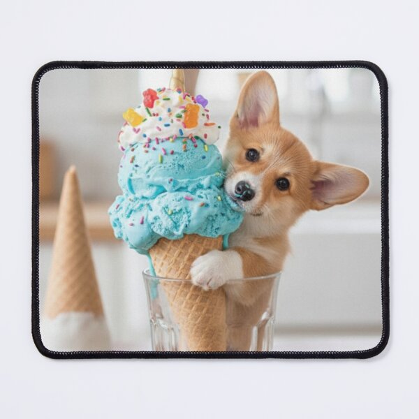 Item preview, Sweet Corgi Ice Cream Dream designed and sold by toppopin.