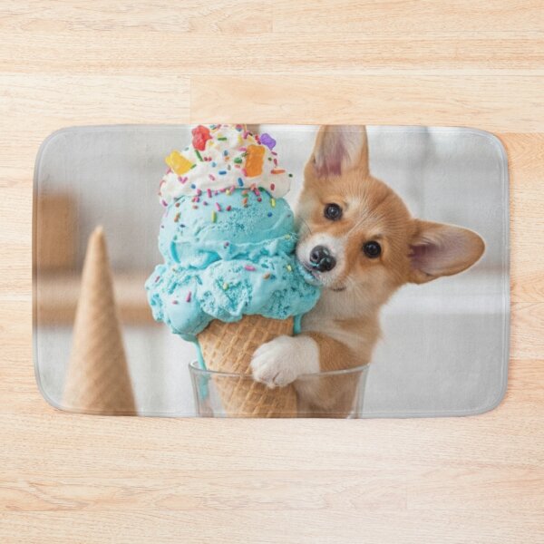 Artikelvorschau, Süßer Corgi-Eiscreme-Traum entworfen und verkauft von toppopin.
