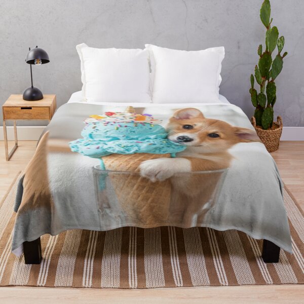 Artikelvorschau, Süßer Corgi-Eiscreme-Traum entworfen und verkauft von toppopin.