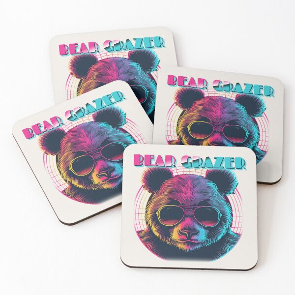 Item preview, Bear Grazer | Techno Vibe Bear designed and sold by Bold & Brewed.