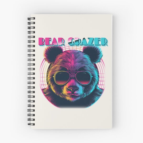 Item preview, Bear Grazer | Techno Vibe Bear designed and sold by Bold & Brewed.