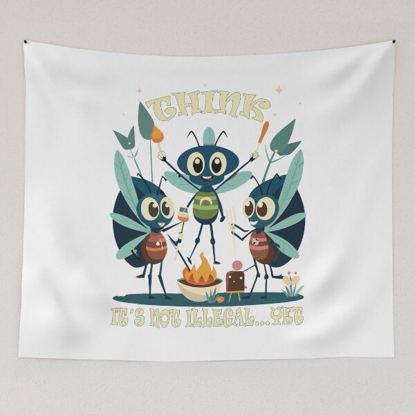 Item preview, Think it´s not illegal yet designed and sold by TeezTales.