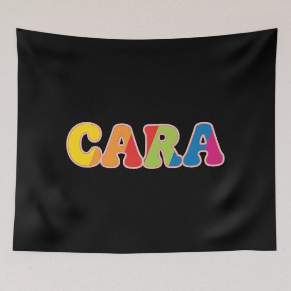 Item preview, ❤️ Cara Personalized Name Wavy Retro Shirt, Coffee Mug, Sticker Gift designed and sold by HelixPedia.