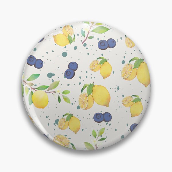 Item preview, Summer Lemon and Blueberry designed and sold by ApricityPhrases.