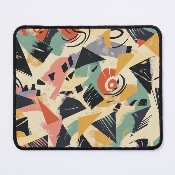 Item preview, Retro 80s Memphis - Pastel Geometric Abstract Pattern designed and sold by Caspereickeart.